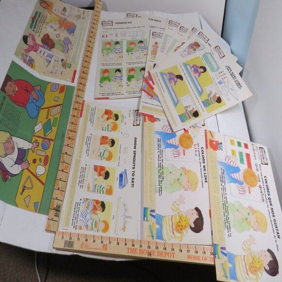 Scholastic English Spanish (10) Task Cards / Job Cards Classroom or Homeschool - Picture 2 of 15